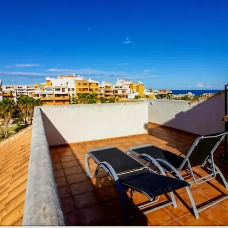 Elegant Penthouse With Panoramic Rooftop Terrace Torrevieja
